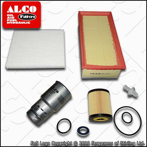 SERVICE KIT for TOYOTA COROLLA VERSO 2.2 D-4D OIL AIR FUEL CABIN FILTERS (05-09)