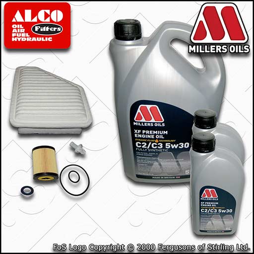 SERVICE KIT for TOYOTA AVENSIS 2.0 2.2 D-4D OIL AIR FILTERS +XF OIL (2008-2018)