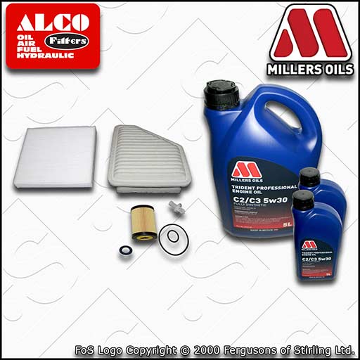 SERVICE KIT for TOYOTA AVENSIS 2.0 2.2 D-4D OIL AIR CABIN FILTERS +OIL 2008-2018