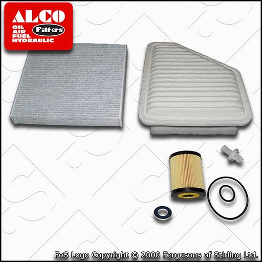 SERVICE KIT for TOYOTA AVENSIS 2.0 2.2 D-4D OIL AIR CABIN FILTERS (2008-2018)