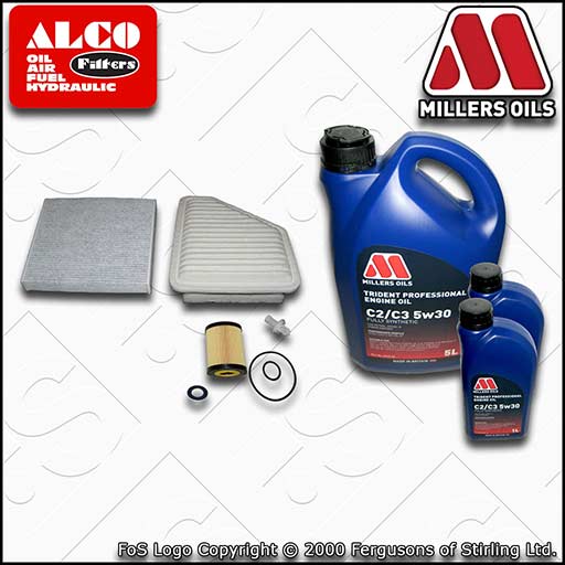 SERVICE KIT for TOYOTA AVENSIS 2.0 2.2 D-4D OIL AIR CABIN FILTERS +OIL 2008-2018