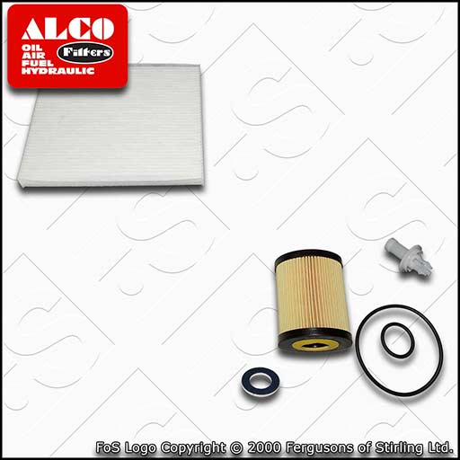 SERVICE KIT for TOYOTA COROLLA VERSO 2.2 D-4D ALCO OIL CABIN FILTERS (2005-2009)