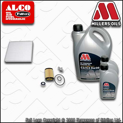 SERVICE KIT for TOYOTA AURIS 2.0 D-4D OIL CABIN FILTERS +OIL (2006-2012)