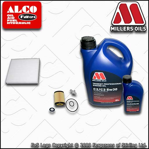 SERVICE KIT for TOYOTA AURIS 2.2 D OIL CABIN FILTERS +OIL (2006-2012)