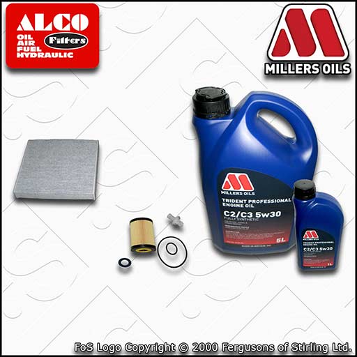 SERVICE KIT for TOYOTA AURIS 2.2 D OIL CABIN FILTERS +OIL (2006-2012)