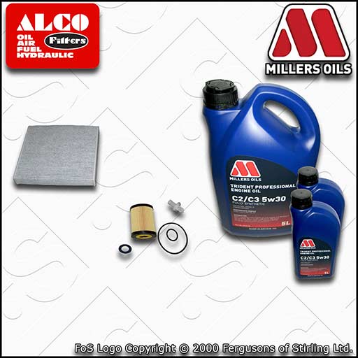 SERVICE KIT for TOYOTA AURIS 2.0 D-4D OIL CABIN FILTERS +OIL (2006-2012)