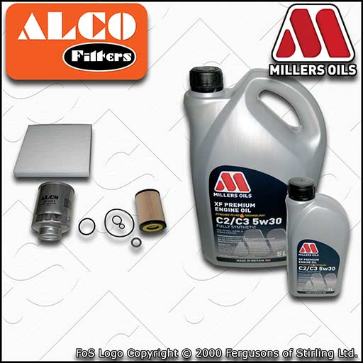 SERVICE KIT for HONDA CR-V 2.2 I-CTDI OIL FUEL CABIN FILTER +C2/C3 OIL 2007-2009