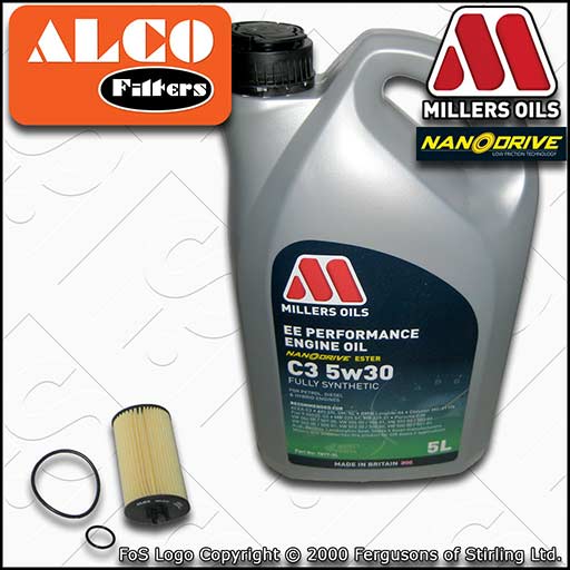 VAUXHALL/OPEL ZAFIRA MK2/B 1.8 OIL FILTER SERVICE KIT +5w30 EE OIL (2005-2014)