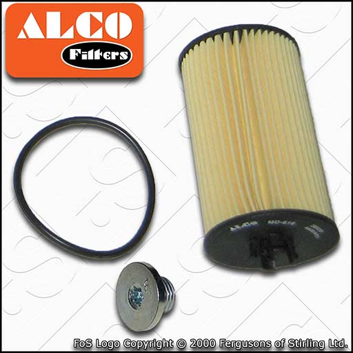 SERVICE KIT for VAUXHALL ASTRA J 1.4 1.6 ALCO OIL FILTER SUMP PLUG (2009-2015)