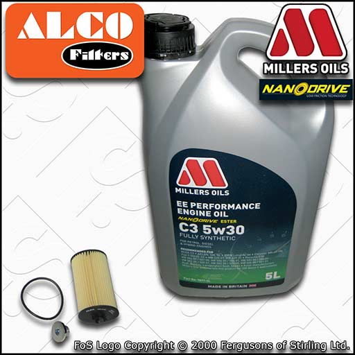 SERVICE KIT for VAUXHALL ASTRA J 1.6 TURBO A16LET OIL FILTER +OIL 2009-2015