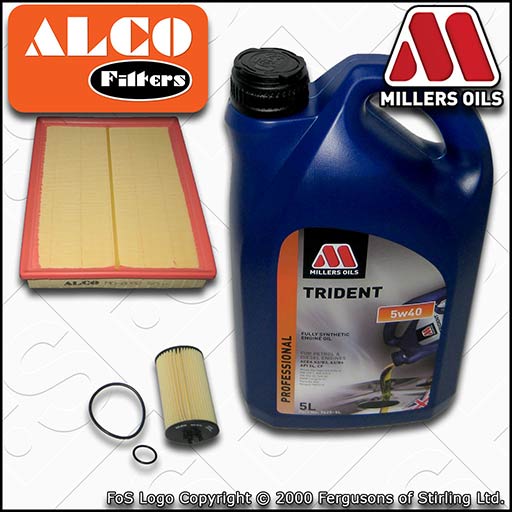 VAUXHALL/OPEL VECTRA C MK2 1.8 Z18XER OIL AIR FILTER SERVICE KIT +5w40 FS OIL