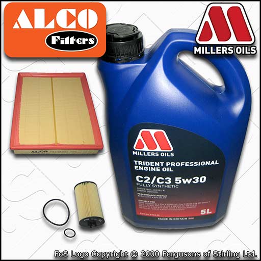 VAUXHALL/OPEL VECTRA C MK2 1.8 Z18XER OIL AIR FILTER SERVICE KIT +5w30 OIL