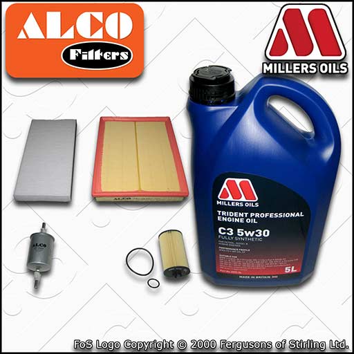 VAUXHALL/OPEL VECTRA C MK2 1.8 Z18XER OIL AIR FUEL CABIN FILTER SERVICE KIT +OIL