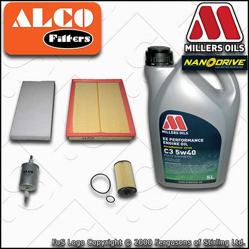 VAUXHALL/OPEL VECTRA C MK2 1.8 Z18XER OIL AIR FUEL CABIN FILTER SERVICE KIT +OIL