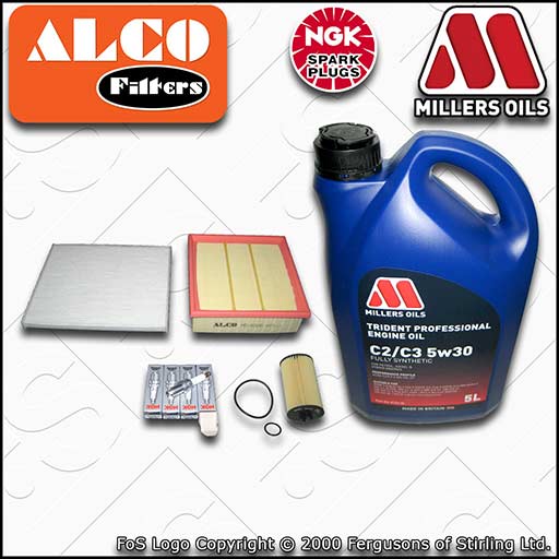 SERVICE KIT VAUXHALL CORSA D 1.2 A12XEL A12XER OIL AIR CABIN FILTER PLUGS +OIL