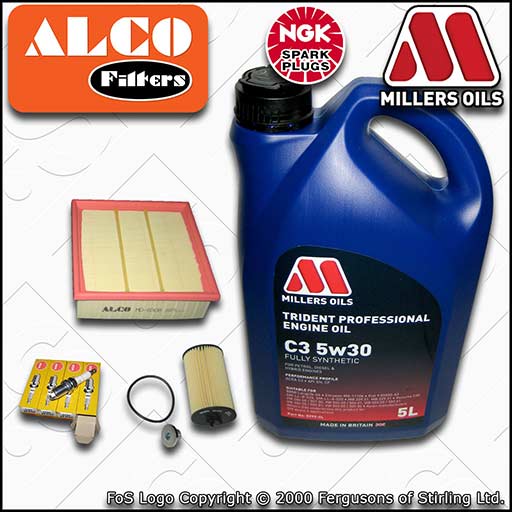 SERVICE KIT VAUXHALL OPEL CORSA D 1.2 19MA9235>Z12XEP OIL AIR FILTERS PLUGS +OIL