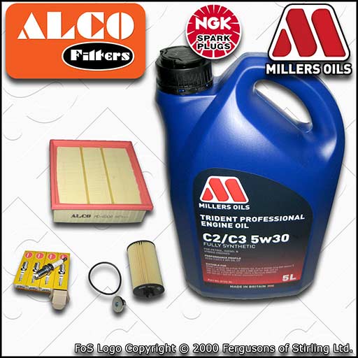 SERVICE KIT VAUXHALL OPEL CORSA D 1.2 19MA9235>Z12XEP OIL AIR FILTERS PLUGS +OIL