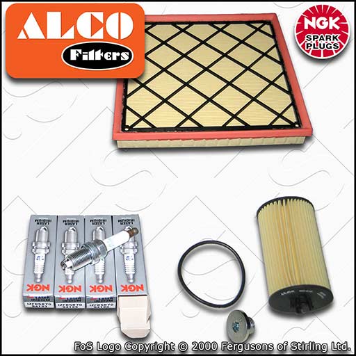 SERVICE KIT for VAUXHALL ASTRA J 1.4 16V OIL AIR FILTERS PLUGS (2009-2015)