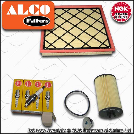 SERVICE KIT for VAUXHALL ASTRA J 1.6 16V OIL AIR FILTERS PLUGS (2009-2015)