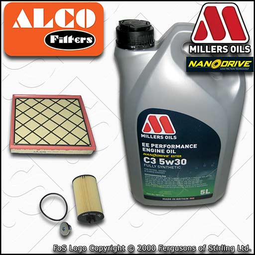 SERVICE KIT for VAUXHALL OPEL CASCADA 1.4 OIL AIR FILTERS +EE OIL (2013-2019)