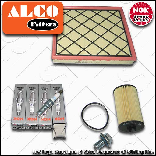 SERVICE KIT for VAUXHALL OPEL CASCADA 1.6 OIL AIR FILTERS PLUGS (2013-2019)