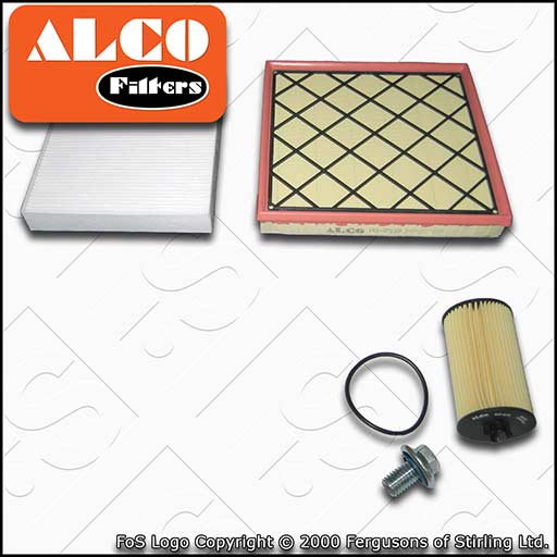 SERVICE KIT for VAUXHALL OPEL CASCADA 1.6 OIL AIR CABIN FILTERS (2013-2019)