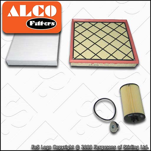 SERVICE KIT for VAUXHALL OPEL CASCADA 1.4 OIL AIR CABIN FILTERS (2013-2019)