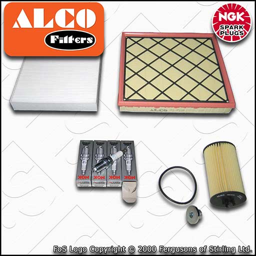 SERVICE KIT for VAUXHALL OPEL CASCADA 1.4 OIL AIR CABIN FILTER PLUGS (2013-2019)