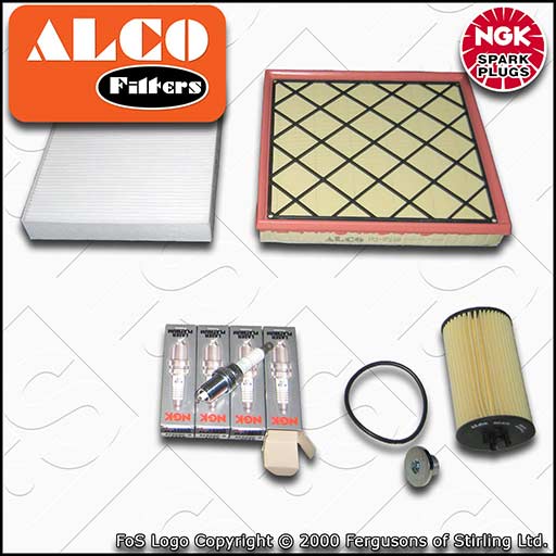 SERVICE KIT for VAUXHALL ASTRA J 1.6 TURBO A16LET OIL AIR CABIN FILTERS PLUGS