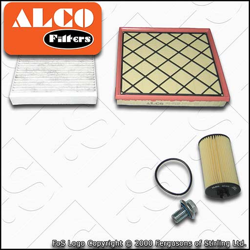 SERVICE KIT for VAUXHALL OPEL CASCADA 1.6 OIL AIR CABIN FILTERS (2013-2019)