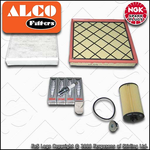 SERVICE KIT for VAUXHALL OPEL CASCADA 1.4 OIL AIR CABIN FILTER PLUGS (2013-2019)