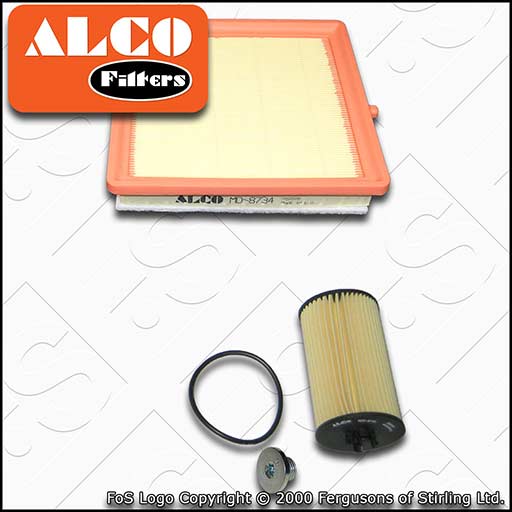 SERVICE KIT for VAUXHALL OPEL ADAM 1.2 1.4 ALCO OIL AIR FILTERS (2012-2019)