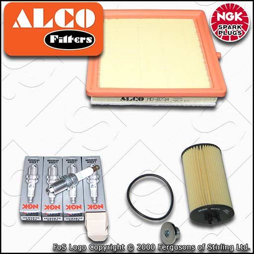 SERVICE KIT for VAUXHALL OPEL ADAM 1.2 1.4 ALCO OIL AIR FILTERS PLUGS 2012-2019