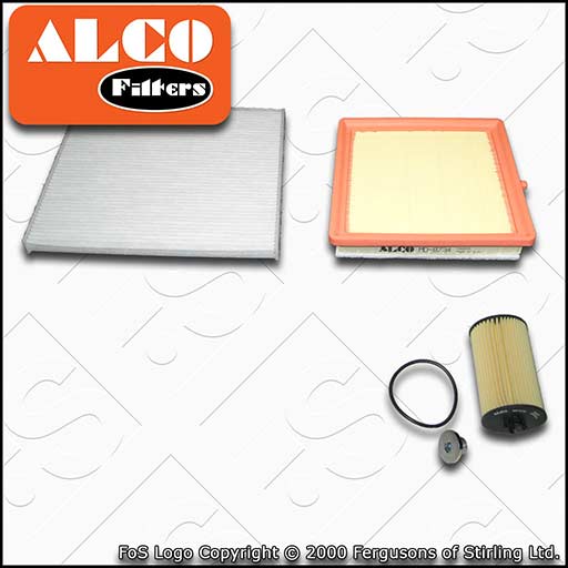SERVICE KIT for VAUXHALL OPEL ADAM 1.2 1.4 ALCO OIL AIR CABIN FILTER (2012-2019)