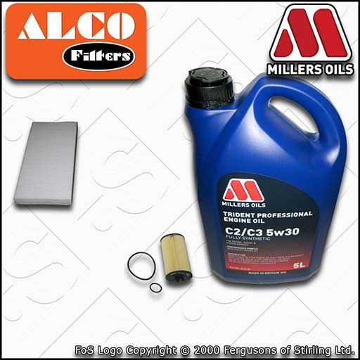 VAUXHALL/OPEL VECTRA C MK2 1.8 Z18XER OIL CABIN FILTER SERVICE KIT +5w30 OIL