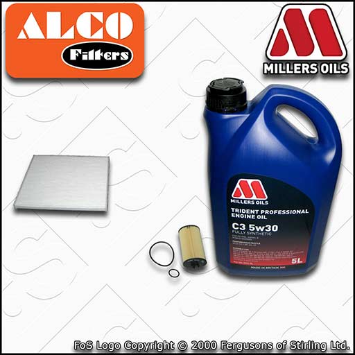 SERVICE KIT VAUXHALL CORSA D 1.0 19MA9235>Z10XEP OIL CABIN FILTER +OIL 2007-2009