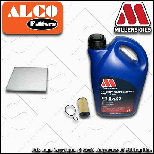 SERVICE KIT VAUXHALL CORSA D 1.2 A12XEL A12XER OIL CABIN FILTER +OIL (2006-2014)