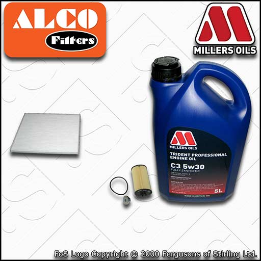 SERVICE KIT VAUXHALL CORSA D 1.2 A12XEL A12XER OIL CABIN FILTER +OIL (2006-2014)