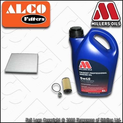 SERVICE KIT VAUXHALL CORSA D 1.0 19MA9235>Z10XEP OIL CABIN FILTER +OIL 2007-2009