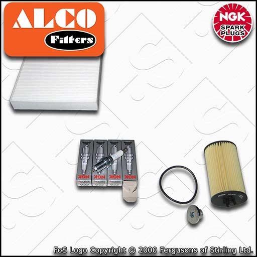 SERVICE KIT for VAUXHALL OPEL CASCADA 1.4 OIL CABIN FILTERS PLUGS (2013-2019)