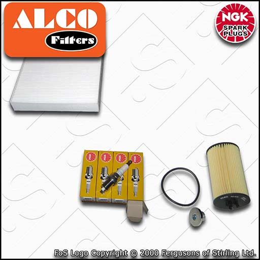 SERVICE KIT for VAUXHALL ASTRA J 1.6 16V OIL CABIN FILTERS PLUGS (2009-2015)