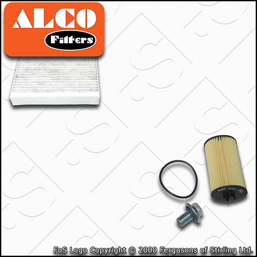 SERVICE KIT for VAUXHALL OPEL CASCADA 1.6 OIL CABIN FILTERS (2013-2019)