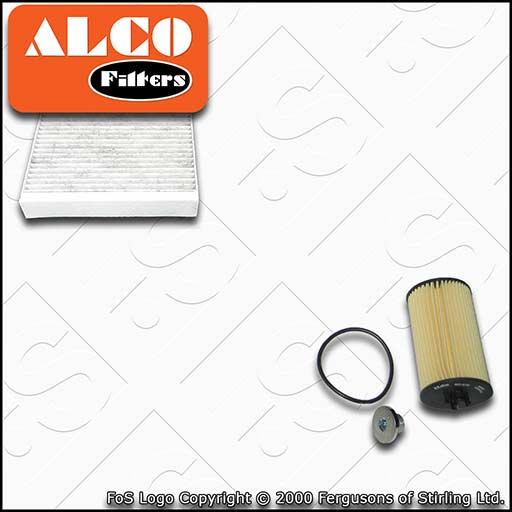 SERVICE KIT for VAUXHALL ASTRA J 1.4 TURBO OIL CABIN FILTERS (2009-2015)