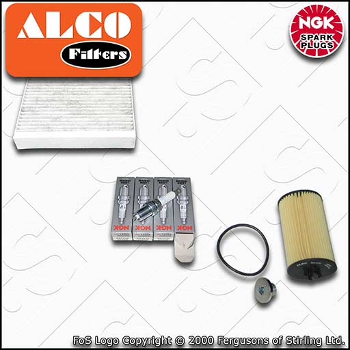 SERVICE KIT for VAUXHALL OPEL CASCADA 1.4 OIL CABIN FILTERS PLUGS (2013-2019)