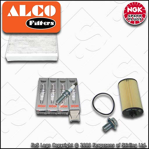 SERVICE KIT for VAUXHALL OPEL CASCADA 1.6 OIL CABIN FILTERS PLUGS (2013-2019)