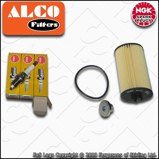 SERVICE KIT for VAUXHALL OPEL CORSA D 1.0 A10XEP OIL FILTER PLUGS (2009-2015)