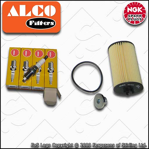 SERVICE KIT for VAUXHALL ASTRA J 1.6 16V OIL FILTER SPARK PLUGS (2009-2015)