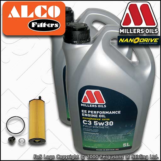 SERVICE KIT for AUDI A6 (C6) 2.7 TDI OIL FILTER +EE PERFORMANCE OIL (2004-2008)