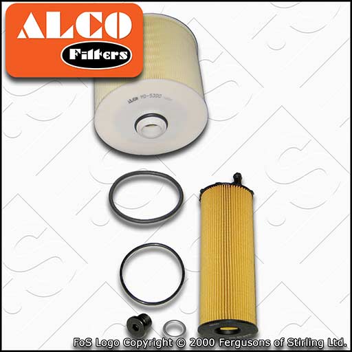 SERVICE KIT for AUDI A6 3.0 TDI ALCO OIL AIR FILTERS C6 4F (2006-2008)