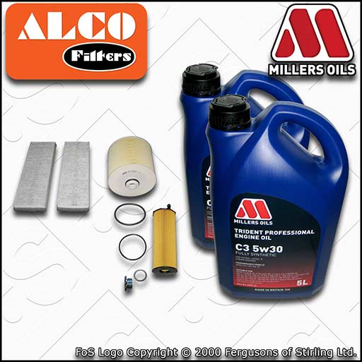 SERVICE KIT for AUDI A6 3.0 TDI OIL AIR CABIN FILTERS C3 OIL C6 4F (2004-2006)